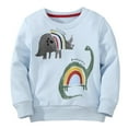 thumbnail image 1 of Toddler Boy Sweatshirts Fall Pullover Children's Casual Crewneck Printed Handsome Cotton Tops for Boys Size 4-5T, 1 of 3