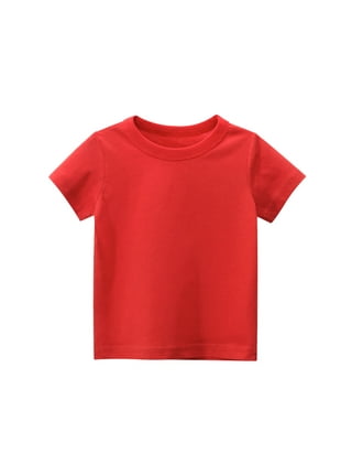 Solid Color Children s T Shirts