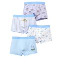 thumbnail image 1 of Toddler Boy Underwear Boys Underwear Daily Comfort Cartoon Print Leisure Everyday Wear Boxers For Boys Sky Blue 11 Years-12 Years, 1 of 3