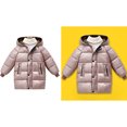 thumbnail image 1 of Toddler Boy Winter Coat,Boys Puffer Jacket Mid-Length Heavyweight with Hooded Warm and Windproof Winter Thicken Coat Boys Winter Coat Size 4-5 Years, 1 of 3