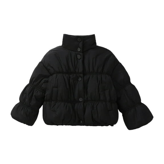 Toddler Boy Winter Coat Boys Puffer Jacket Winter Hoodies Coat Long Sleeve Windproof Puffer Jacket Kids 3-4 Years