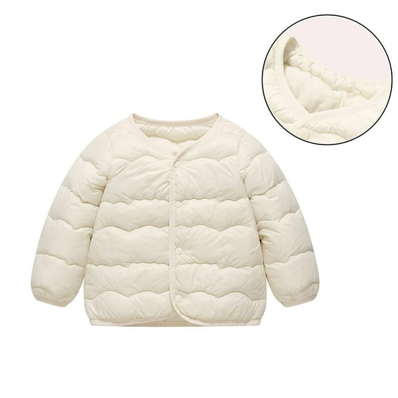 Toddler Boy Winter Coat Boys Puffer Jacket Zipper Long Sleeve Windproof Jacket Outwear Warm Outdoor Coats Boys Jacket 18-24 Months