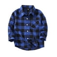 thumbnail image 1 of LLYWEY Girls Outerwear Jackets, Blue,7-8T, 1 of 4