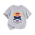 thumbnail image 1 of Toddler Boy's 4th Of July T-shirt Independence Day Round Neck Short Sleeve T-Shirt Graphic Tees, 1 of 7
