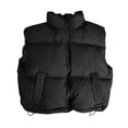 thumbnail image 1 of Toddler Boy's Cute Vest Jackets Zip Up Solid Color Padded For Children Sleeveless Soft Coats Kids Fall Winter Outwear Size 2-3T, 1 of 7