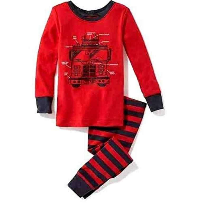 Boys fireman pajamas sale
