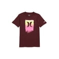 thumbnail image 1 of Toddler Boy's Hurley Sprayed Logo Graphic T-Shirt Deep Maroon Heather 2T, 1 of 1
