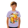 thumbnail image 1 of Toddler Boy's T-Shirts Short Sleeve Crew Neck Tees Casual T Shirt with Oktoberfest Print Summer Top Shirts Size 3-4T, 1 of 4