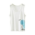 thumbnail image 1 of Toddler Boy's Tank Tops Racerback Round Neck Sleeveless Vest Kids Summer Loose Graphic Tees, 1 of 3