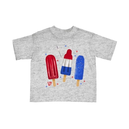 Toddler Boys' Americana Popsicle Short-Sleeve T-Shirt (3T)