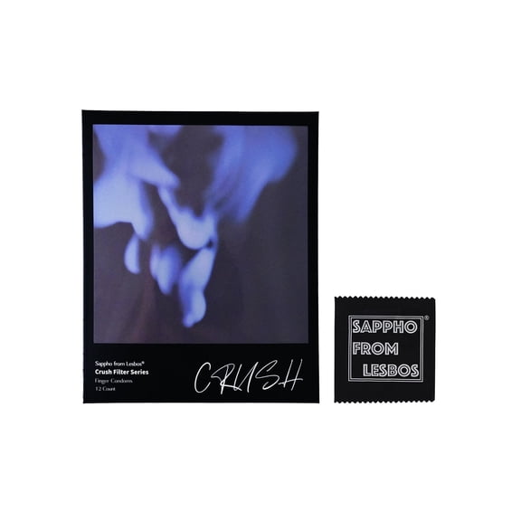 Finger condom, Sappho from lesbos finger cot Ultra-thin Natrual Latex Lubricated Finger Condoms for Intimate moments lesbian couple women, 12 Count, Cooling Sensation, Fragrance free