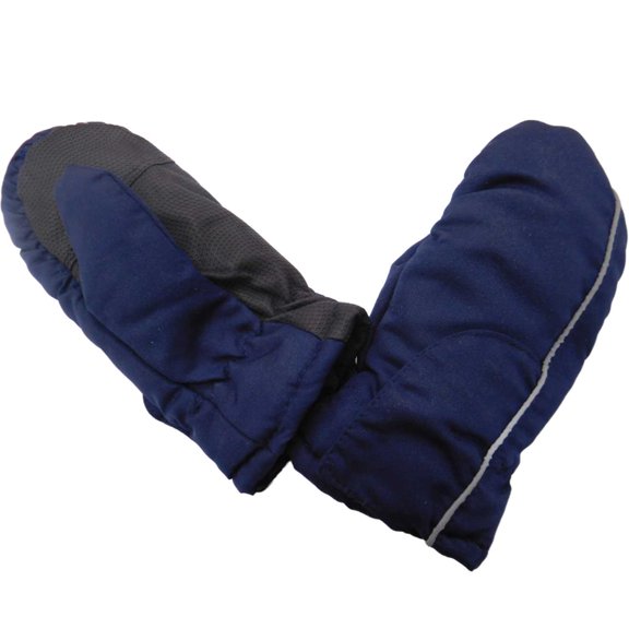 Toddler Boys Blue Winter Snow & Ski Mittens 2T-5T
