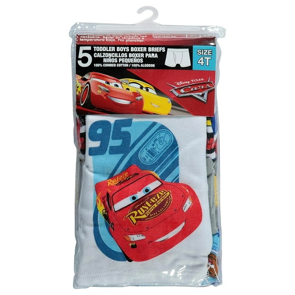 Toddler Boys' Boxer Briefs, 5-Pack