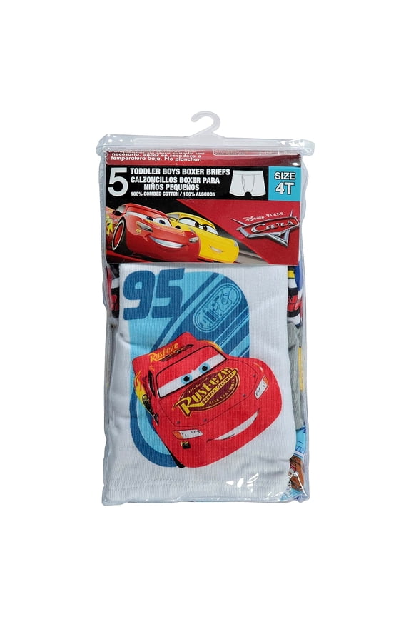 Toddler Boys' Boxer Briefs, 5-Pack