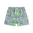 thumbnail image 1 of Toddler Boys Cartoon Printed Swim Trunks Kids Boys Bathing Suit Swimsuit Beach Shorts Green 2 Years-3 Years, 1 of 6
