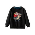thumbnail image 1 of Toddler Boys Christmas Sweatshirts Kids Ugly Sweaters Reindeer Long Sleeve Xmas Fleece Pullover Tops Trucks Shirts, 1 of 2