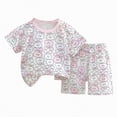 thumbnail image 1 of Toddler Boys Clothes Baby Boy Outfit Sets Baby Boy Summer Clothes 12 18 24 Month 3T 4T 5T Toddler Boy Outfits Dinosuar Set Gibobby(4-5 Years,Pink), 1 of 4