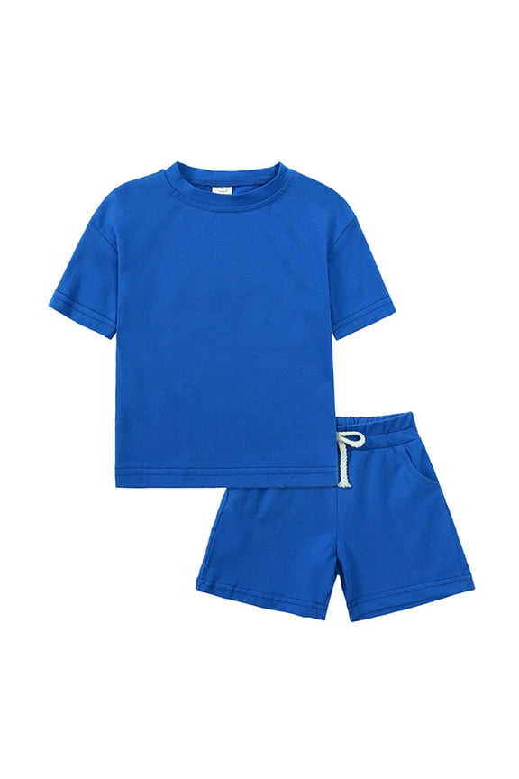 Toddler Boys Clothes Baby Boy Outfit Sets Baby Boy Summer Clothes 12 18 24 Month 3T 4T 5T Toddler Boy Outfits Dinosuar Set Gibobby(9-12 Months,Blue)