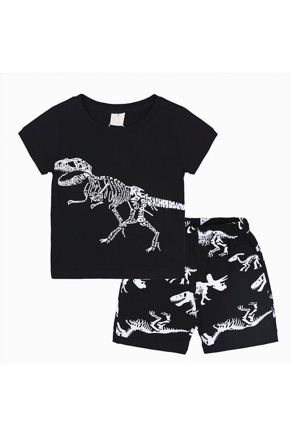 Toddler Boys Clothes Baby Boy Outfit Sets Baby Boy Summer Clothes 12 18 24 Month 3T 4T 5T Toddler Boy Outfits Dinosuar Set Kaprioy