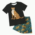 thumbnail image 1 of Toddler Boys Clothes Outfits Summer Girls And Children's Animal Print Sleeveless Basketball 1t 2t 3t 4t 5t 6t Baby Outfit Set 2-Piece, 1 of 5