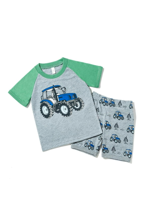 Toddler Boys Clothes Summer 2PCS Outfits Letter Print Short Sleeve Shirt Top Shorts Set 1t 2t 3t 4t 5t 6t Gibobby(6-7 Years,Light Green)