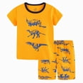thumbnail image 1 of Toddler Boys Clothes Summer 2PCS Outfits Print Short Sleeve Shirt Top Shorts Set 1t 2t 3t 4t 5t 6t 7T Children 2-3 Years, 1 of 7