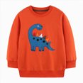 thumbnail image 1 of Toddler Boys Cotton Pullover Crewneck Sweatshirt Long Sleeve Cartoon Shirt Sweaters Tops for 6-12 Months 12-24 Months 2T 3T 4T 5T 6T 7T 8T 9T Children 4-5 Years, 1 of 5