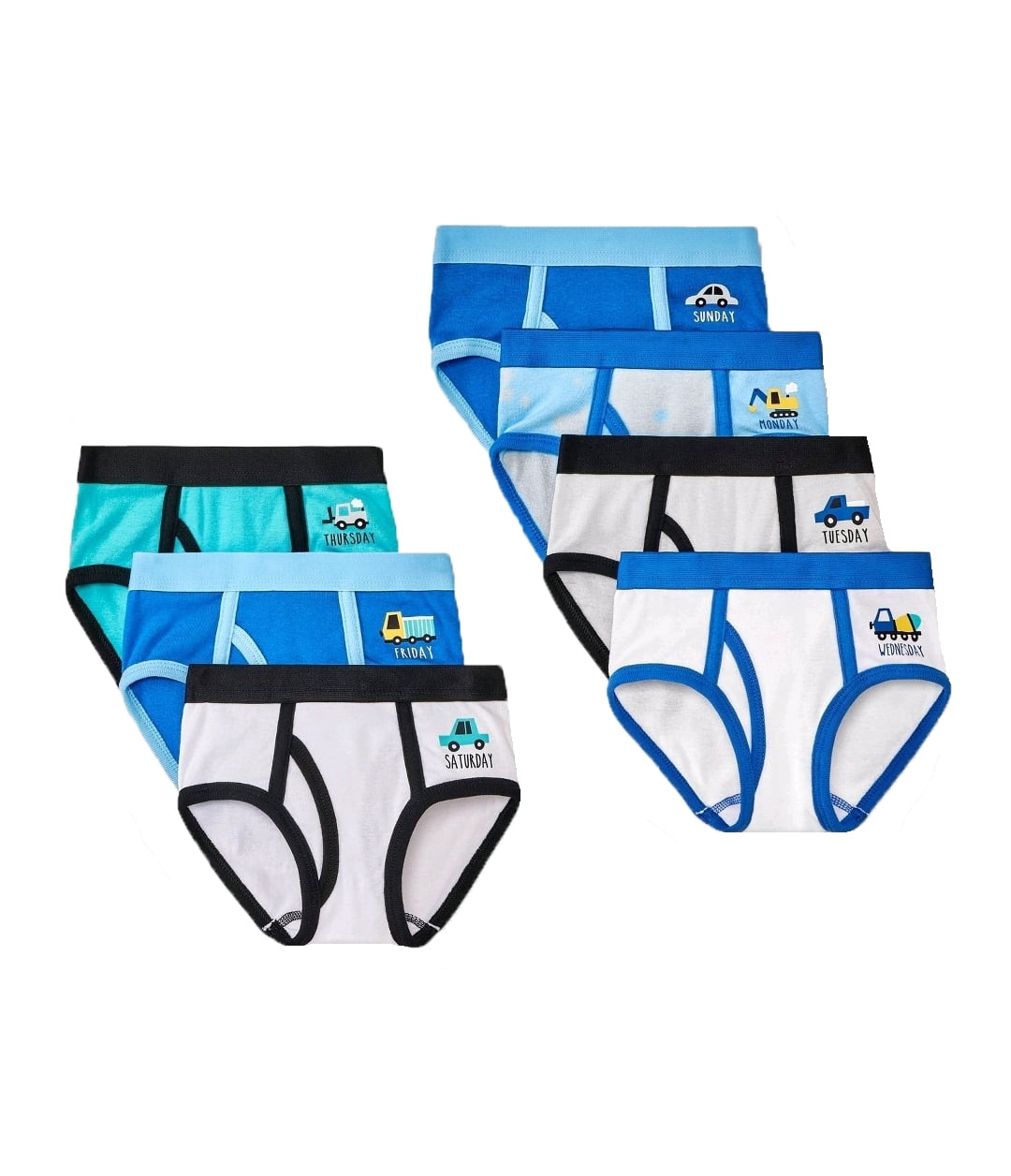 Transformers Exclusive 7-Pack Athletic Boxer Briefs With In Sizes 2/3T, 4, 6, 8 & 10