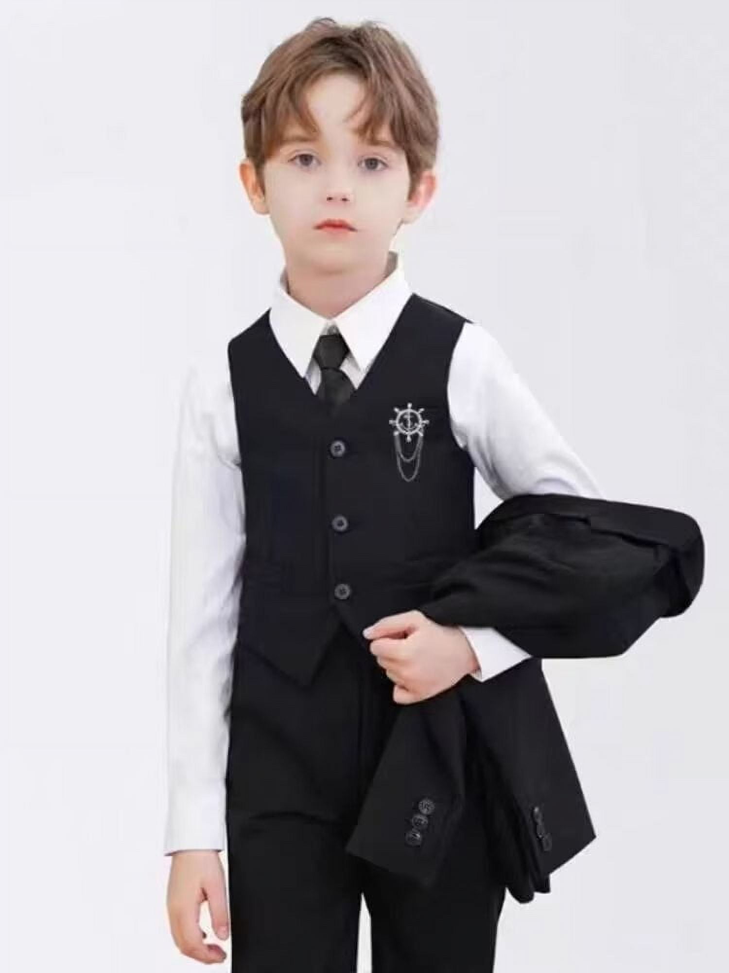 5110P-B - Polyester Adjustable Tuxedo Trousers-Boys – Cousin's Concert  Attire