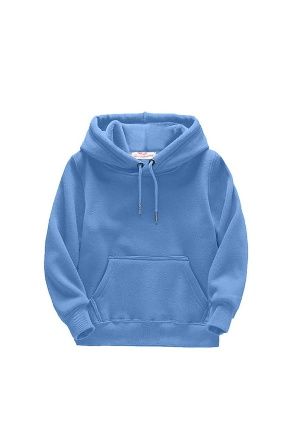 Toddler Boys Hoodie Back To School Casual Hooded Versatile Pullover Sweatshirt