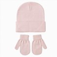 thumbnail image 1 of Toddler Boys Girls Baby Beanie Hat Cotton Knit Beanie Kids Winter Hat 6-12 Months 12-24 Months 2T 3T 4T 5T 6T 7T 8T 9T Children(Pink,3-24 Months), 1 of 9
