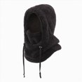 thumbnail image 1 of Toddler Boys Girls Beanie Hat Winter Pullover Hat Children's Double Ear Hat Solid Color Cute Knitting Yarn Boys Girls Baby Hat, 1 of 8