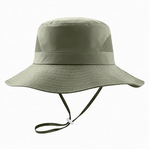 Toddler Boys Girls Bucket Hat Summer Chin Strap Outdoor Sun Hat For Toddler Baby Kids Fishing Hat UPF 50+ Mesh Breathable Sun Hat Beach Hat Gibobby,3-6 Years,AG