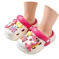 thumbnail image 1 of Toddler Boys Girls Cartoon Clogs Kids Clogs EVA Cute Cartoon Print Non Closed Toe Waterproof Lightweight Breathable Clogs for Indoor Outdoor Summer Use, 1 of 7