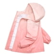 thumbnail image 1 of Toddler Boys Girls Cartoon Print Zip Jacket Hooded Trench Lightweight Kids Coats Windbreaker Casual Outerwear Kids Hooded Jacket, 1 of 5