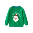thumbnail image 1 of Toddler Boys Girls Christmas Sweatshirt Long Sleeve Baby Santa Claus Sweaters Xmas Winter Clothes 1-7T, 1 of 3