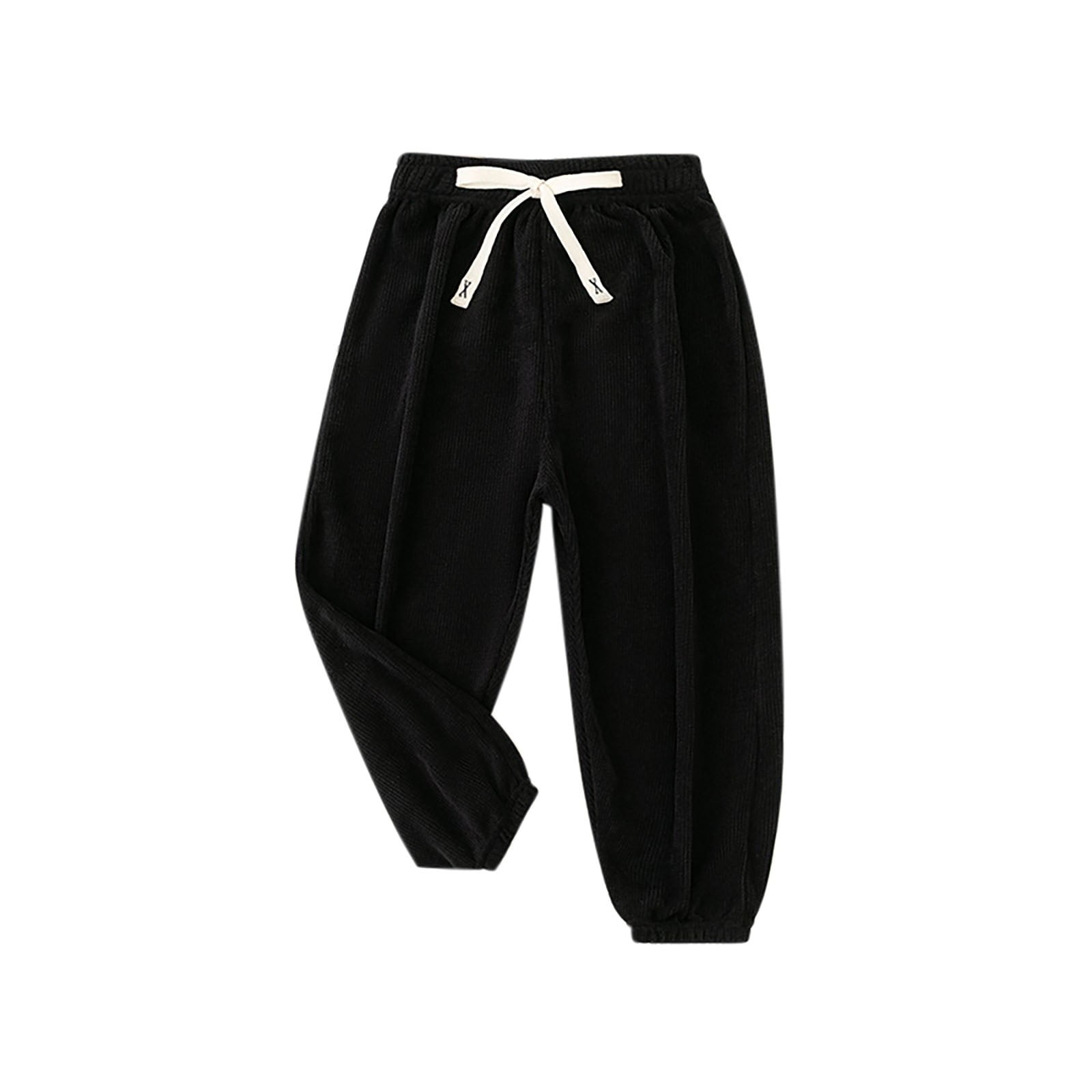 Babyhug Cotton Lycra Woven Full Length Corduroy Pants with Stretch Solid Color - Maroon main image 0