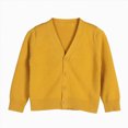 thumbnail image 1 of Toddler Boys Girls Cute Long Sleeve Button Up Cardigan Knit Sweater Infant Fall Winter Clothes 90, 1 of 9