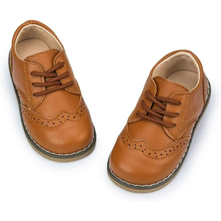 Toddler Boys Girls Dress Shoes Little Kid Wedding Church Dress