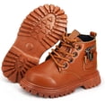 thumbnail image 1 of Toddler Boys Girls Hiking Boots Classic Ankle Boots Waterproof Outdoor Insulated Anti-Slip Rubber Sole Winter Snow Boots(Toddler/Little Kid), 1 of 7