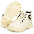 thumbnail image 1 of Toddler Boys Girls Hiking Boots Classic Ankle Boots Waterproof Outdoor Insulated Anti-Slip Rubber Sole Winter Snow Boots(Toddler/Little Kid), 1 of 7
