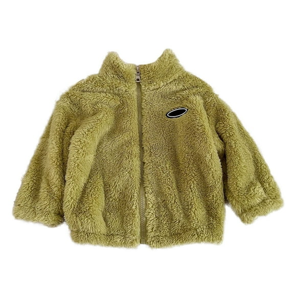 Toddler Boys Girls Jacket Kids Baby Solid Coat Jacket Outerwear Zipper Warm Winter Outwear Winter Outwear Jacket,Size 5-6 Years