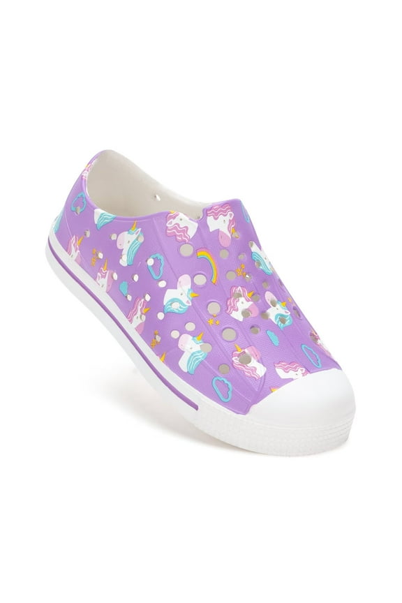 Toddler Gilrs Sandals Kids Water Shoes Summer Sneakers, Purple, Size 10