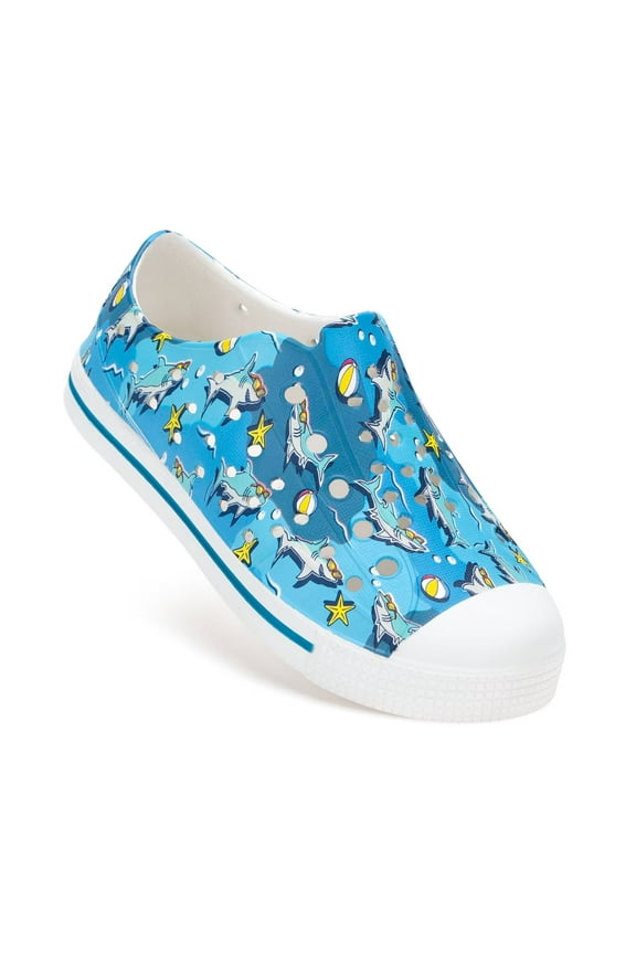 Toddler Boys Sandals Kids Water Shoes Summer Sneakers, Shark, Size 12