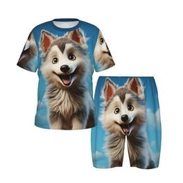 2 Piece Siberian Husky PJ Set - Lilac 2 Piece Siberian Husky PJ Set - Lilac