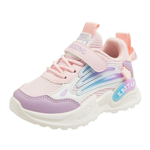 Toddler Boys Girls Platform Runing Shoes Kids Lightweihjt Non Slip Athletic School Slip On Sneakers