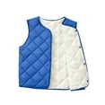 thumbnail image 1 of Toddler Boys Girls Puffer Vest Toddler Boys Girls Winter Vest Lightweight Water-Resistant Button Down Cute Jackets with Sleeveless Baby Boy Jacket 2-3 Years, 1 of 4