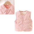 thumbnail image 1 of Toddler Boys Girls Puffer Vest Toddler Winter Vest Light Weight Down Vest with Button Down Cute Jacket Sleeveless Outerwear Vests 18-24 Months, 1 of 9