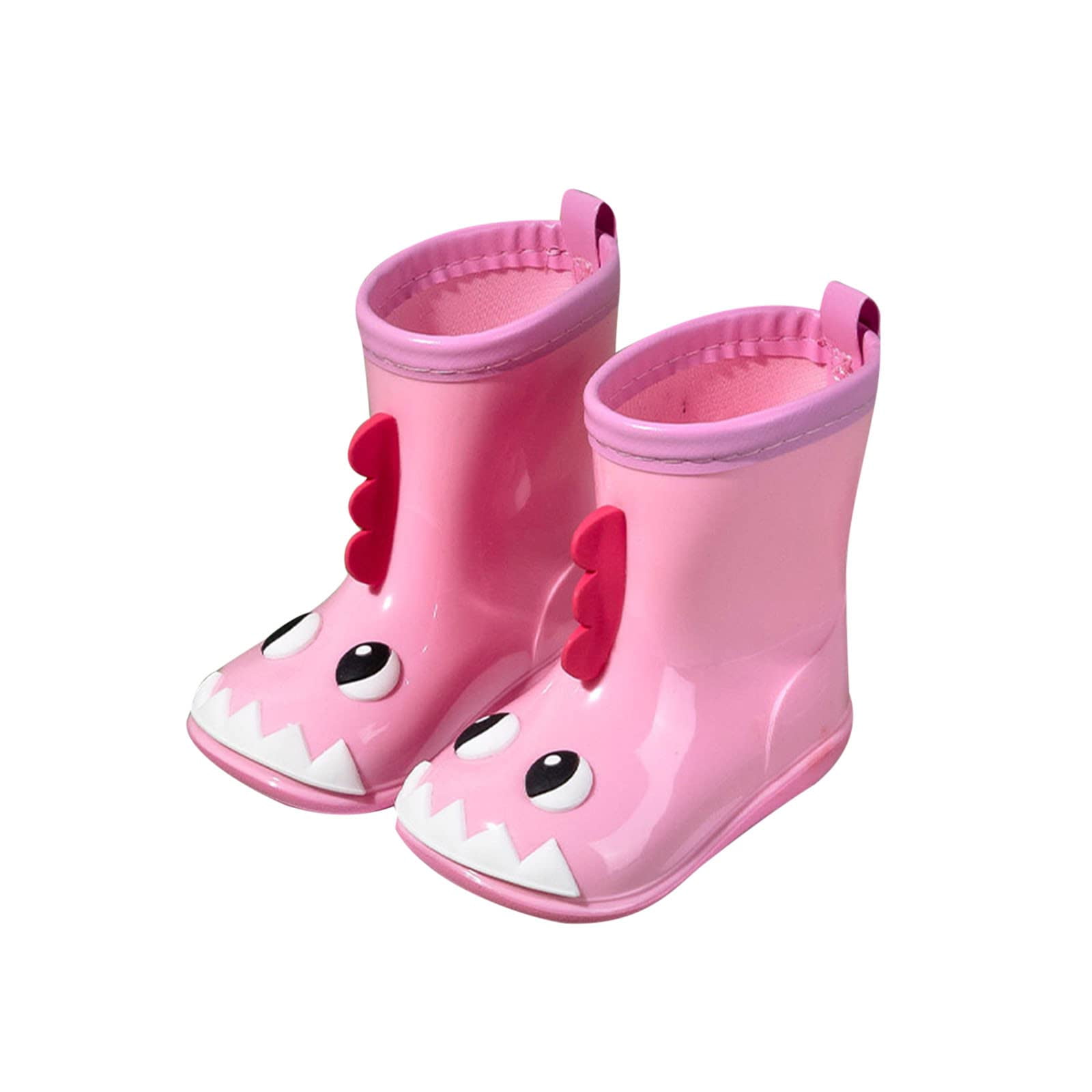 Toddler Boys Girls Rain Boots Cartoon Rubber Sole Rain Boots AntiSlip
