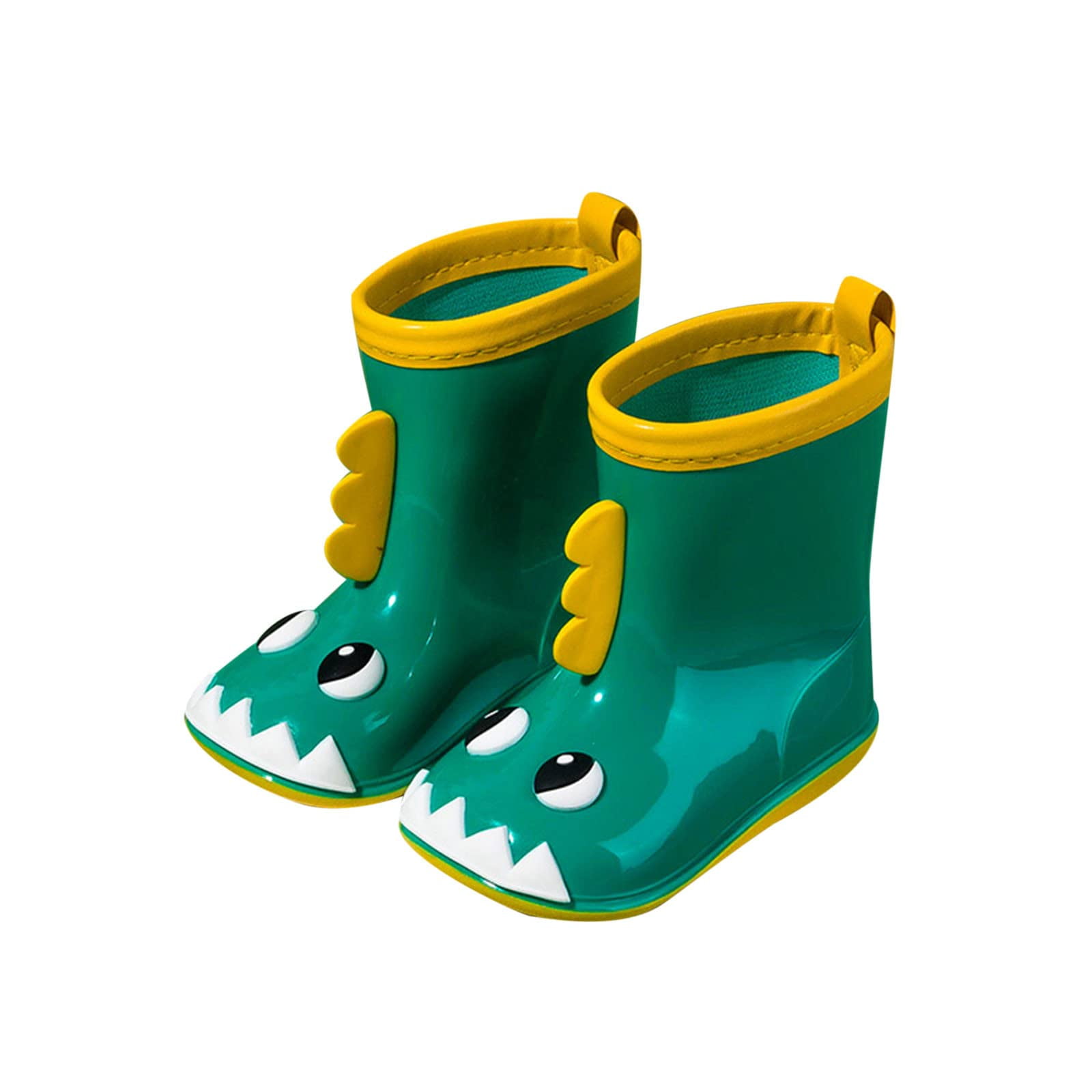 Toddler Boys Girls Rain Boots Cartoon Rubber Sole Rain Boots AntiSlip